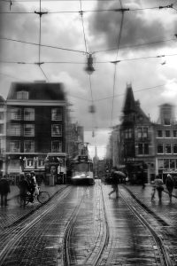 Rain on the Streets of Amsterdam